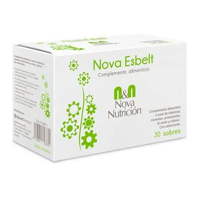 N&n Nova Nutrição nova esbelt maçã 30+2 saquetas, N&n Nova Nutricion