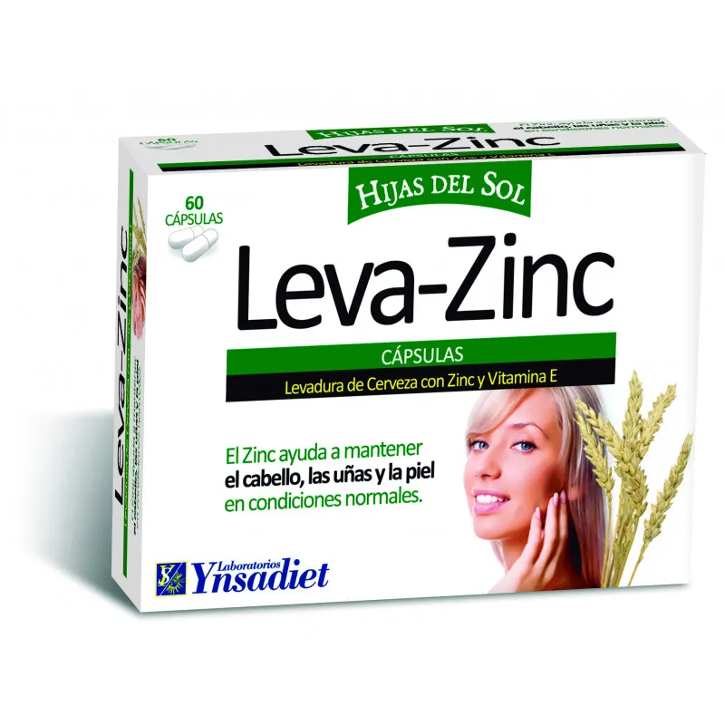Leva-Zink 60 Kapseln, Hijas Del Sol