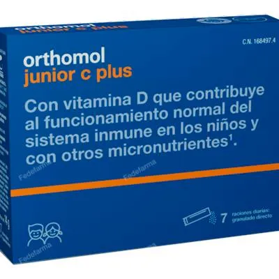 Junior C plus granulado 7 sobres, Orthomol