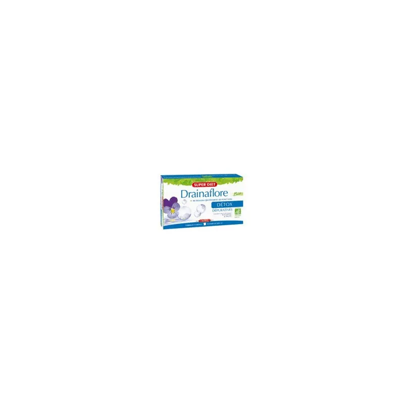 Drainaflore detox BIO 20 ampollas, Superdiet