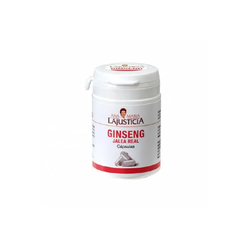 Ginseng+geleia real AMJ 60 cápsulas, Ana Maria Lajusticia