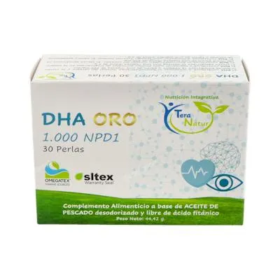 DHA oro 1000 NPD1 30 perlas, Teranatur