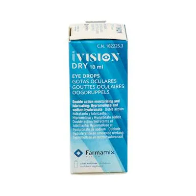 Dry gouttes oculaires multidoses 10 ml, Ivision