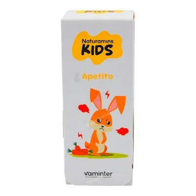 Naturamins kids jarabe apetito 150 ml, Vaminter