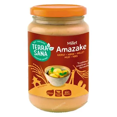 Biologische amazake van gierst 370 g, Terrasana