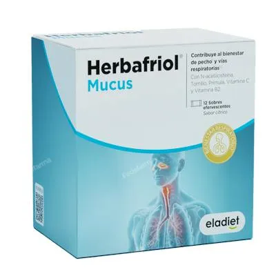 Herbafriol mucus cítrico 12 sticks, Eladiet