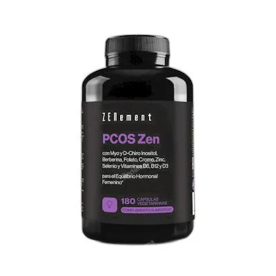 Pcos zen con myo d-chiro inositol berberina 180 cápsulas, Zenement