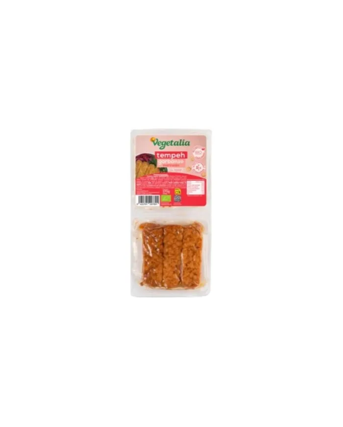 Tempe garbanzo marinado 170 g, Vegetalia