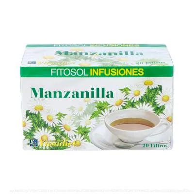 Infusión manzanilla 20 filtros, Fitosol