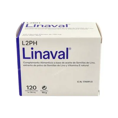 Linaval 120 cápsulas, Ele2pharma