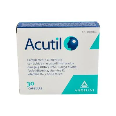 Acutil 30 cápsulas, Angelini