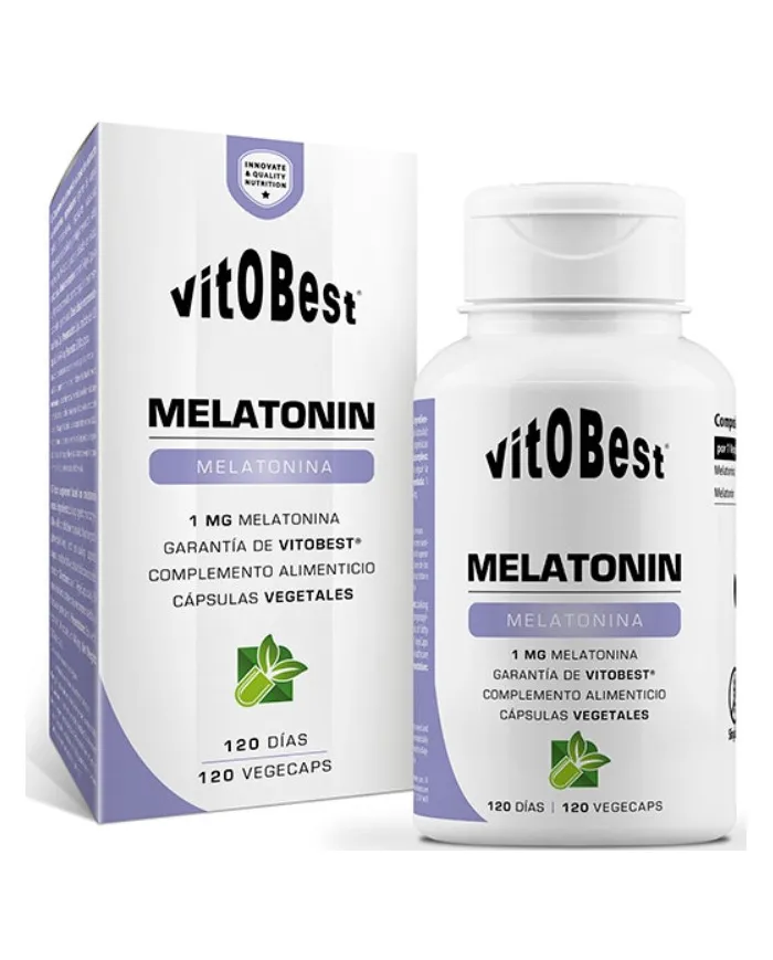 Melatonin vitobest 120 cápsulas, Vit.o.best