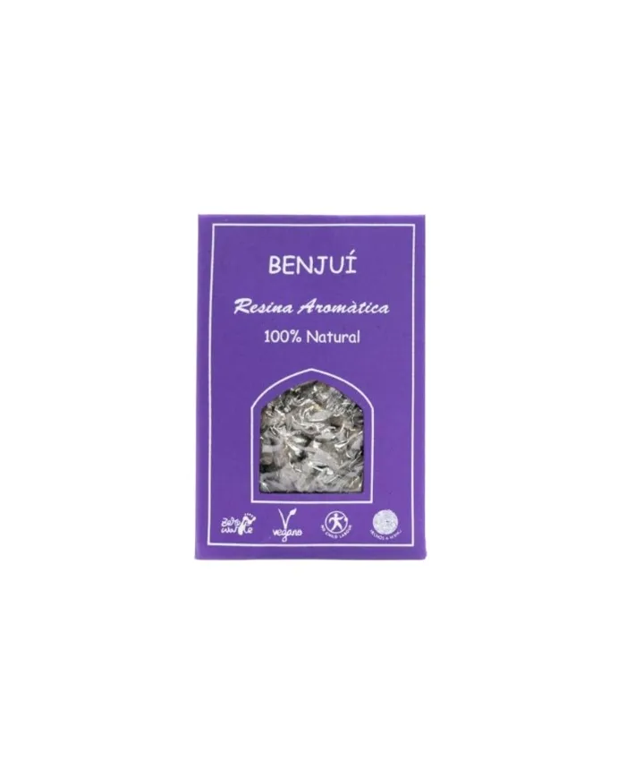 Résine de benjoin en roue naturelle 50 g, Auroshikha