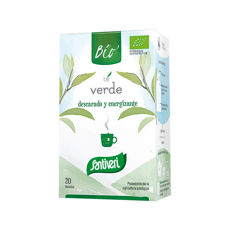 Sanaflor infusión té verde 20f BIO, Santiveri