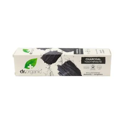 Pasta de dientes carbón activado 100 ml, Dr. Organic
