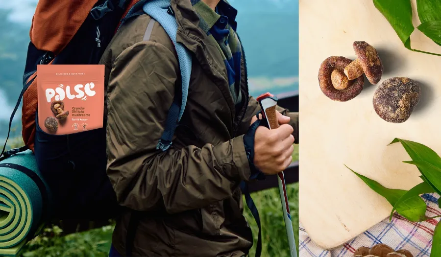 Snack Crujiente de Shiitake con sal y pimienta 40 g, Palse · imagen 4