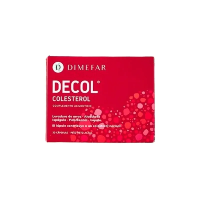 Decol 30 cápsulas, Dimefar