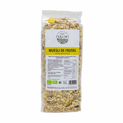 Muesli Frutas BIO 500 g, Ecosalim
