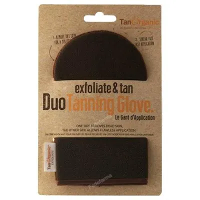 Duo guante aplicador y exfoliante, Tanorganic