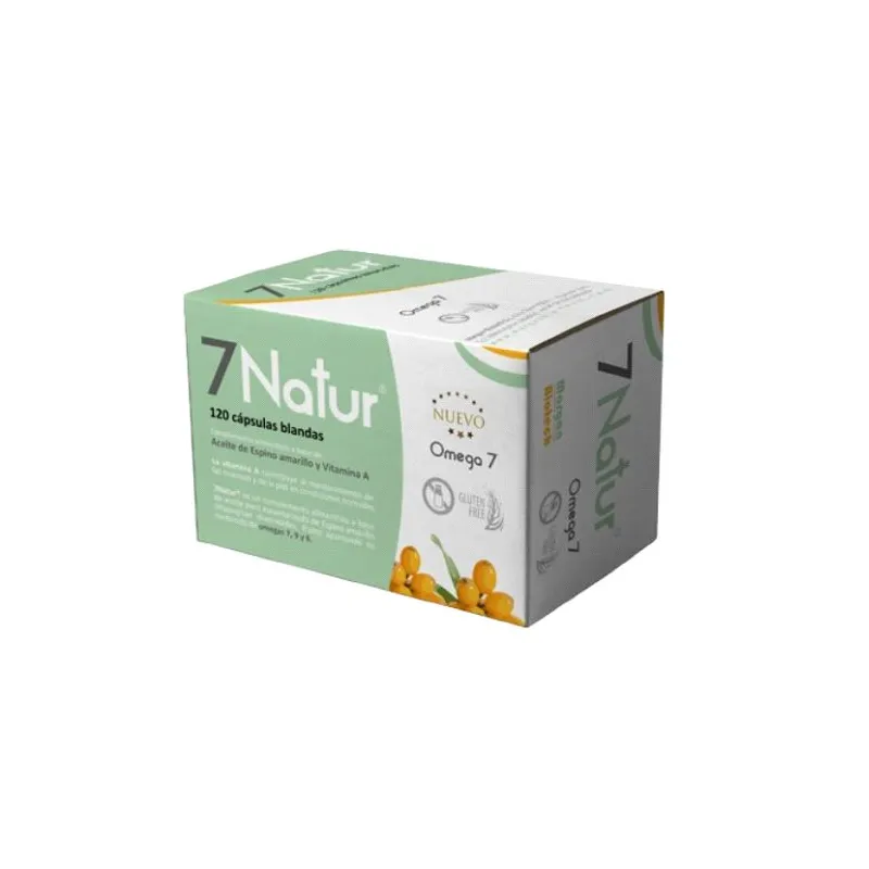 7 natur omega 7 120 cápsulas, Margan Biotech