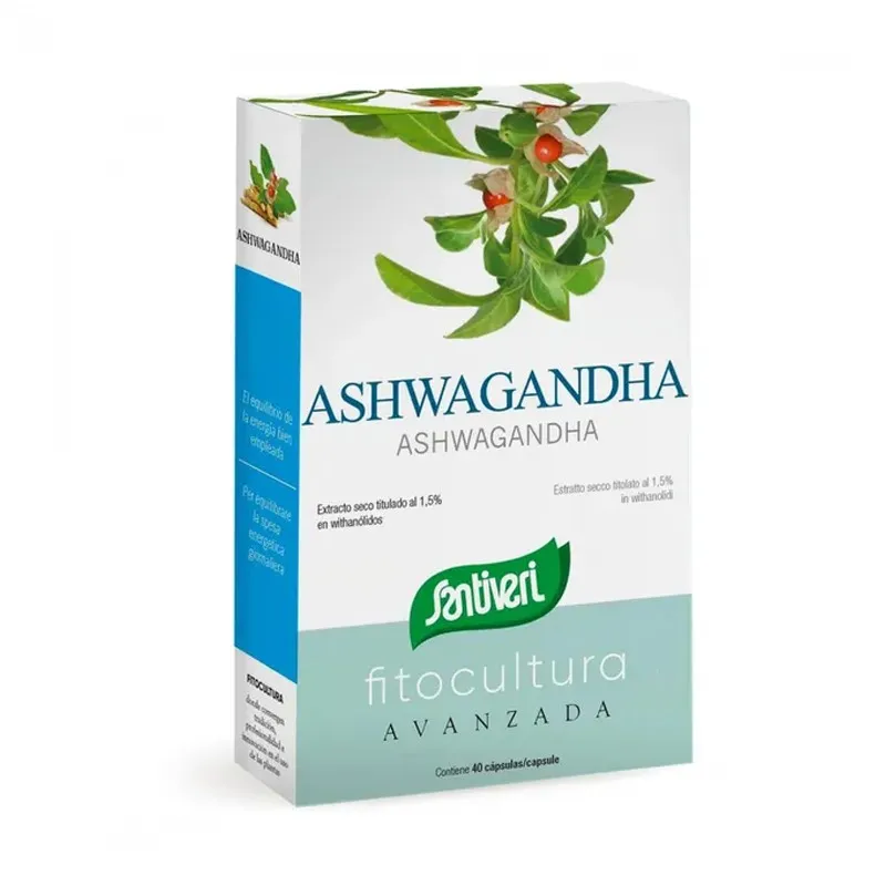 Ashwagandha fitocultura avanz 40 cápsulas, Santiveri