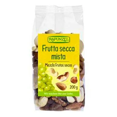 Frutos secos mezcla BIO 200 g, Rapunzel
