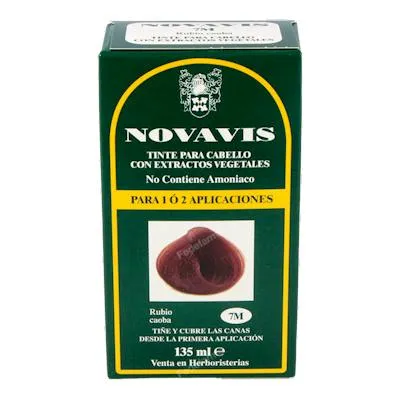 Tinte 7M rubio caoba 135 ml, Novavis