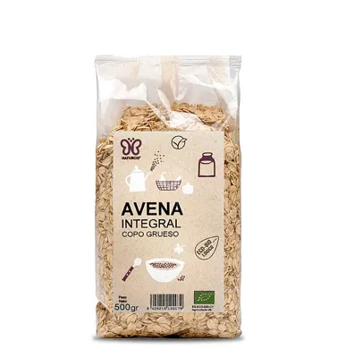 Copos de avena gruesos BIO 500 g, Naturcid