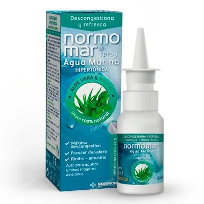Spray USE&amp;GO aloe menta 30 ml, Normomar