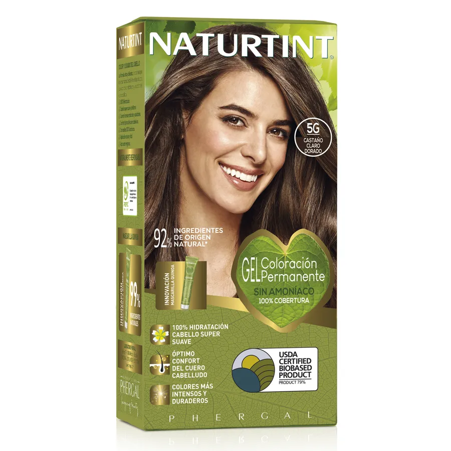 Biobased castaño claro dorado 5 g, Naturtint