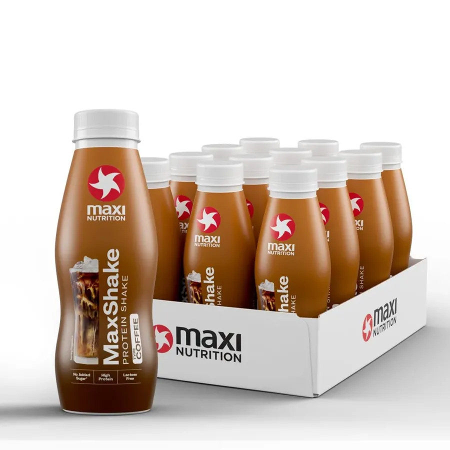 MaxShake Protein Milkshake Coffee 330 ml, Maxi Nutricion