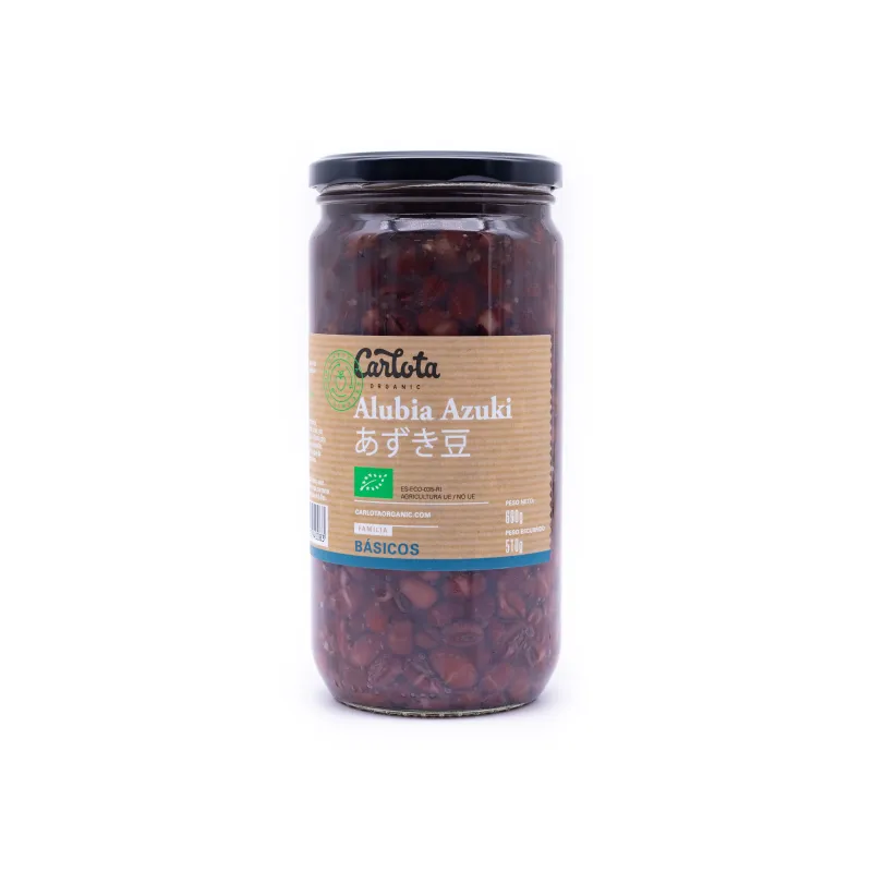 Azuki alubia japonesa 720 g, Carlota Organic