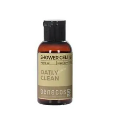 Gel de baño avena mini viaje BIO 50 ml, Benecos