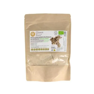 Psyllium husk sin gluten BIO 300 g, Gluten Zero