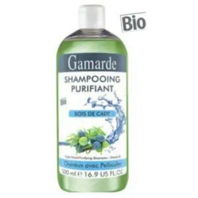 Champú purificante enebro (caspa) BIO 500 ml, Gamarde