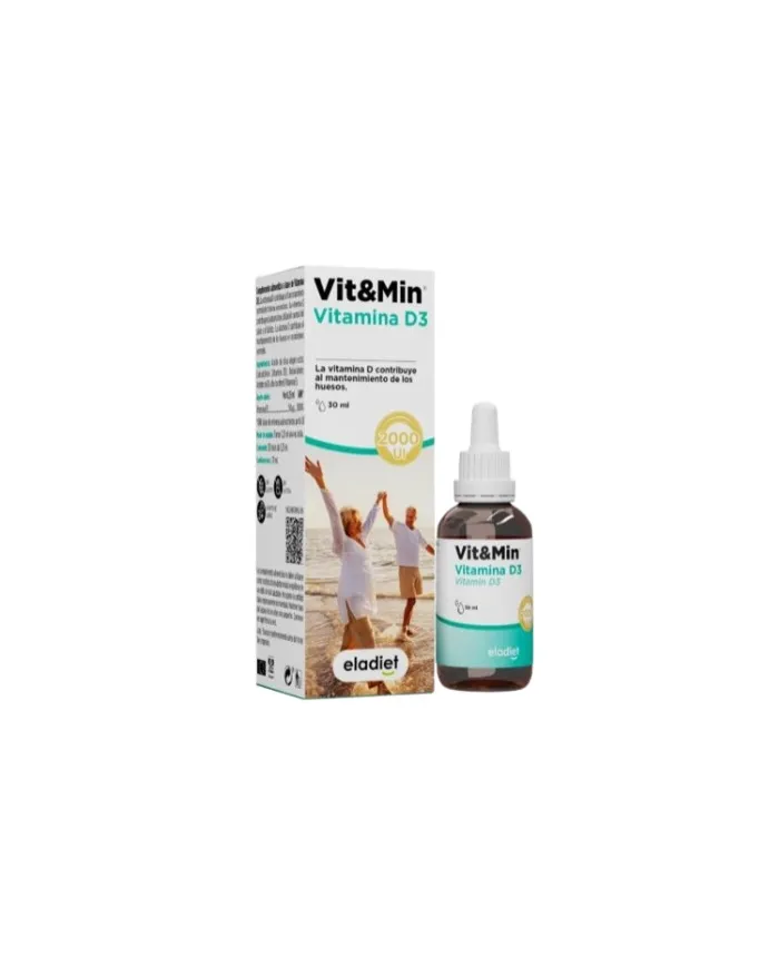Vit min vitamina d3 2000ui liquida 30 ml, Eladiet