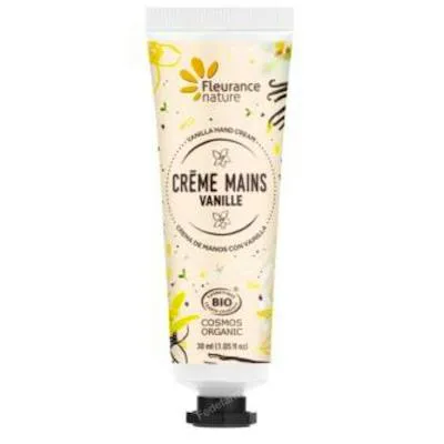 Crema de manos vainilla 30 ml, Fleurance Nature