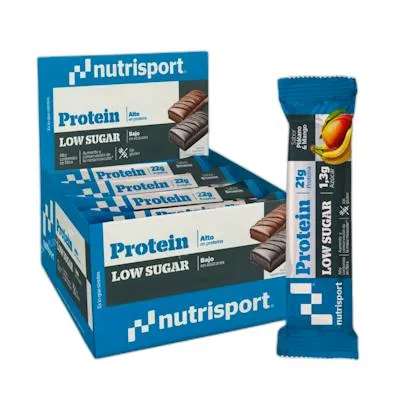 Barrita low sugar banana-mango 16 barritas, Nutrisport