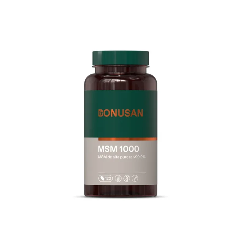 MSM 1000 mg 120 comprimidos, Bonusan