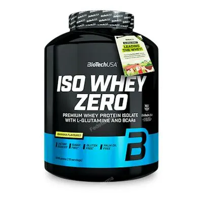 Iso whey zero plátano 1816 g, Biotechusa