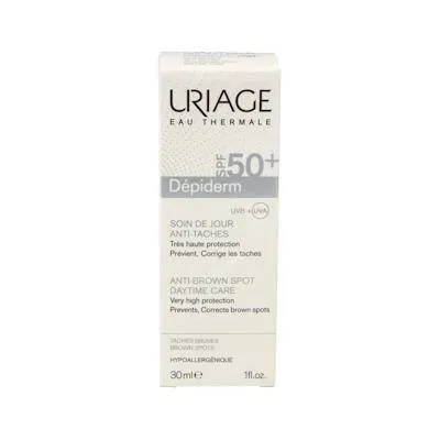 Depiderm cuidado día antimanchas SPF 50+30 ml, Uriage