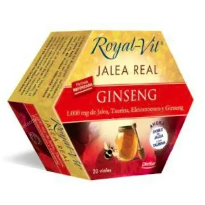 Gelée royale royal vit ginseng 1000 mg taurine 20 ampoules, Dietisa (dielisa)