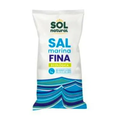 Sal marina fina delta del ebro BIO 1 kg, Solnatural