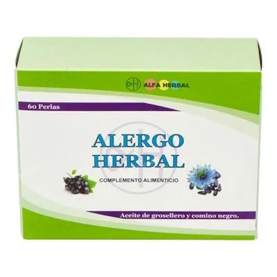 Alergo herbal 60 perlas, Alfa Herbal