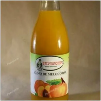 Zumo de melocoton 1 l, Intracma