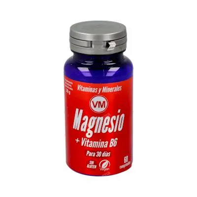 Magnesio + vitamina B6 60 comprimidos, Ynsadiet
