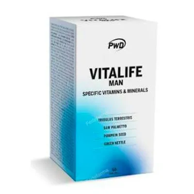 Vitalife man 60 capsules, Pwd Nutrition