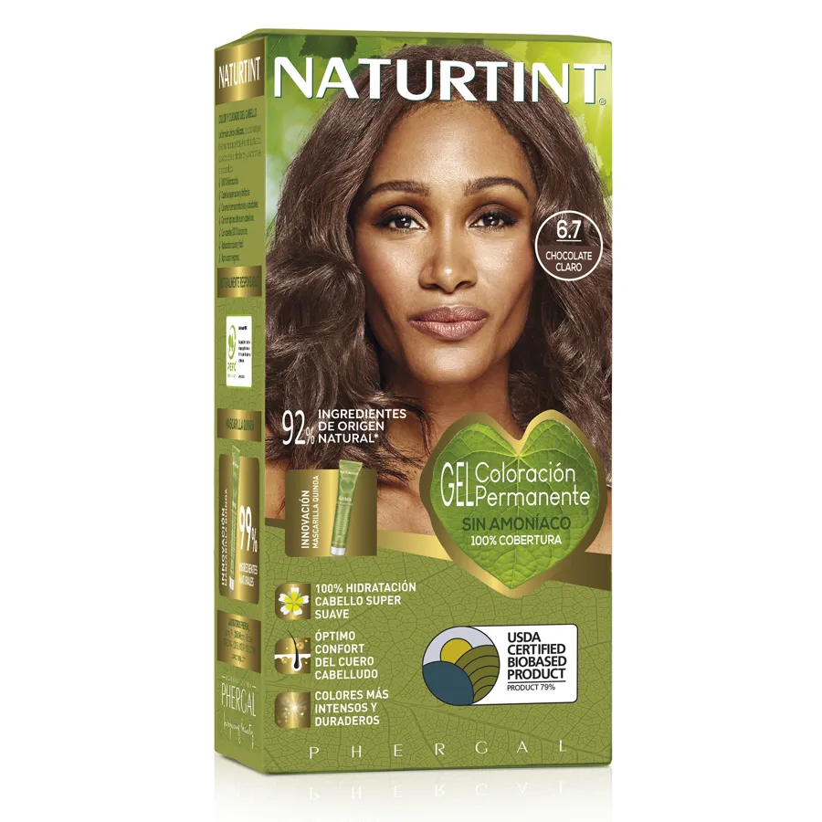 Biobased 6.7 chocolate claro, Naturtint