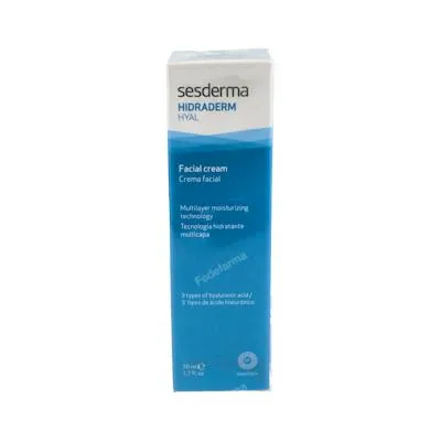 Hidraderm hyal crema facial 50 ml, Sesderma