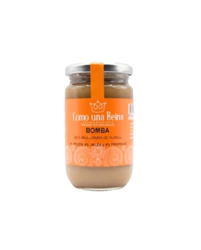 Bomba miel propóleo polen gelée royale 400 g, Como Una Reina